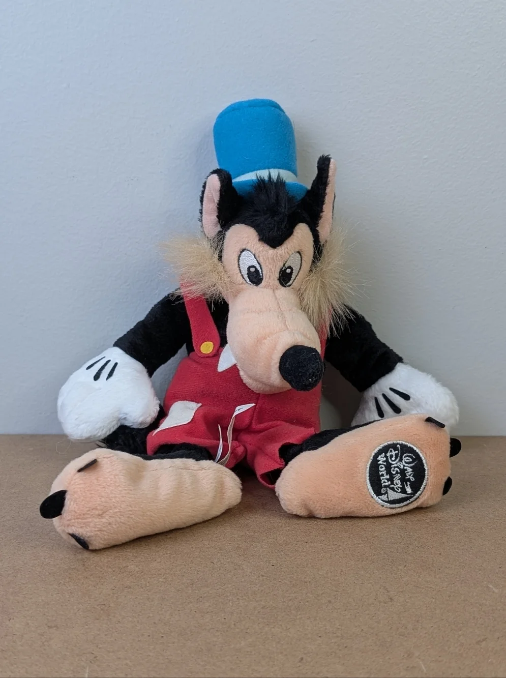 Disney | Walt Disney World Big Bad Wolf Plush Toy, Three Little Pigs - Picture 3 of 12